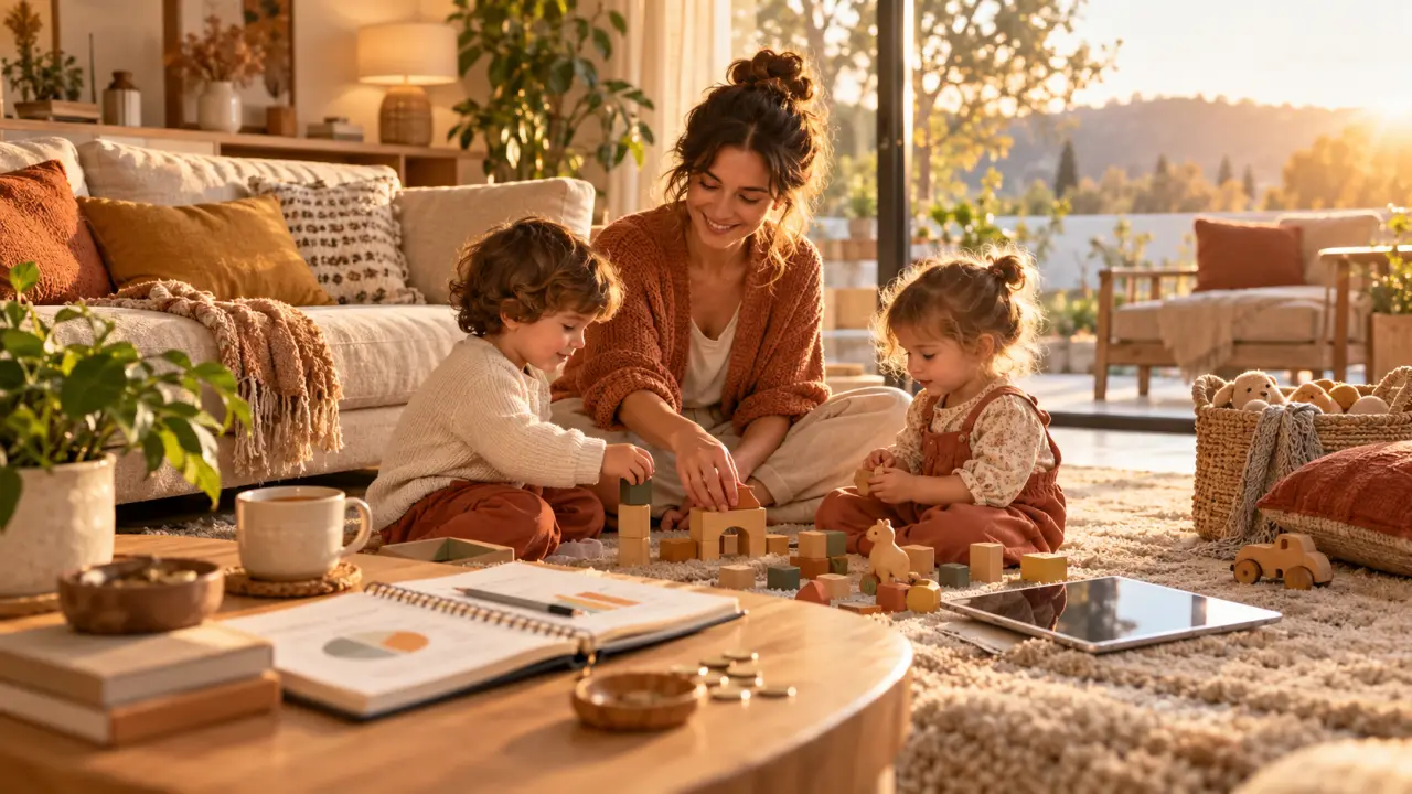Mère au foyer : du temps pour les enfants, sans s’oublier ni fragiliser son budget
